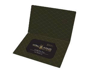 4.25" x 11" - Custom Gift Card Holders -14pt Cardstock + UV Coating - Cards, Gift Cards