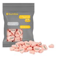 2 Oz. Full Color DigiBag with Imprinted Conversation Hearts
