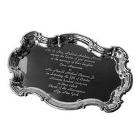 Salisbury Chippendale Tray w/Wedding Invitation - Trays