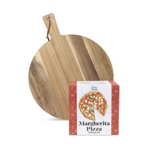 FarmSteady Margherita Pizza DIY & Board Gift Set - Wood