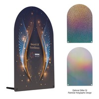 Acrylic Award - Arch Rectangle 10"