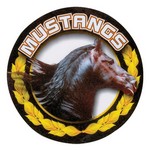 Mustangs, Mascot Mylar Insert