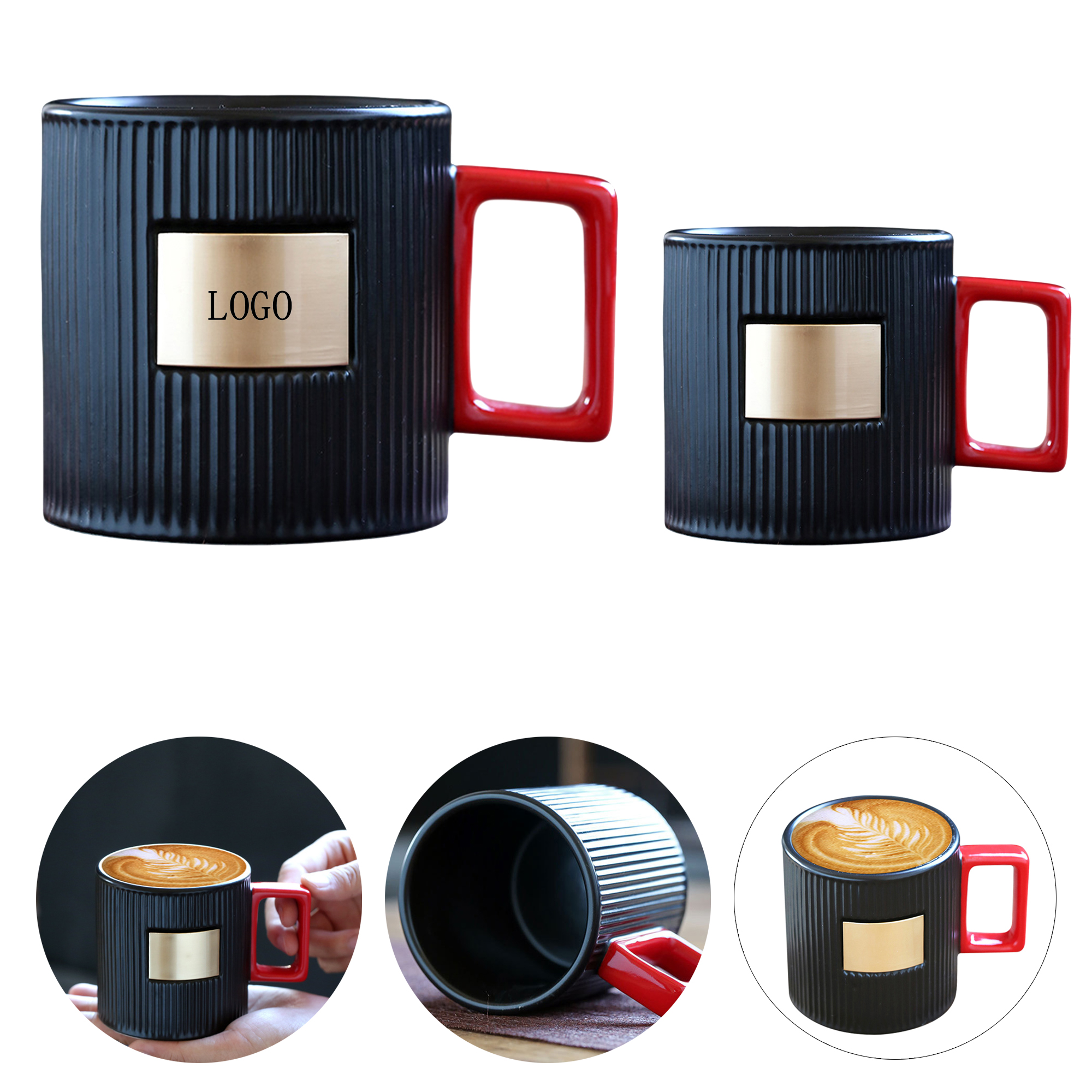 Memorial Square Stamp Coffee Mug (14oz) - Mugs, Cups