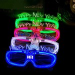 LED Light-Up Happy New Year Glasses