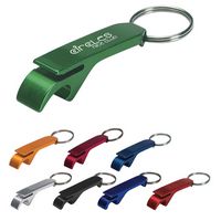 Aluminum Bottle/can Opener Key Ring