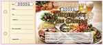 Custom Digitally Printed Gift Certificates