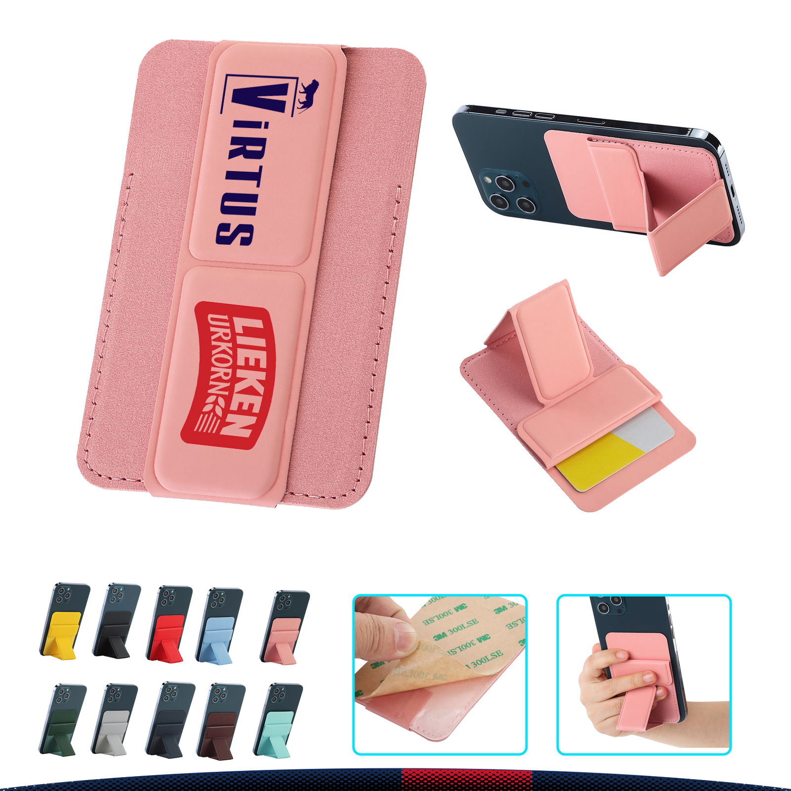Invisible Holder Cell Phone Card Sleeve - Wallets, Cases