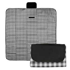Gingham Roll-up Picnic Blanket