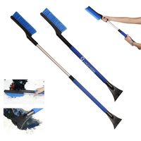Multifunction 2-1 Car Snow Scraper - Scrapers, Brushes