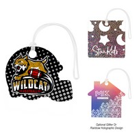 Acrylic Bag Tag - Custom Shapes 6"