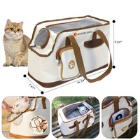 Oxford Cloth Portable Pet Bag with Soft Pad - Bags, Purses