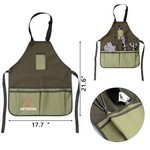 Oxford Cloth Gardening Apron with Multi-Tool Pockets