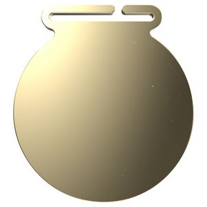 Texture Tone® Bright Small Smooth Medallion (2-1/2")