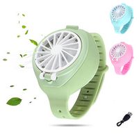 USB Adjustable Angle Creative Charging Fan Watch - Watches, Fans