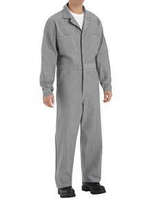 Red Kap Coveralls and Coverings - Men's Button-Front Coverall