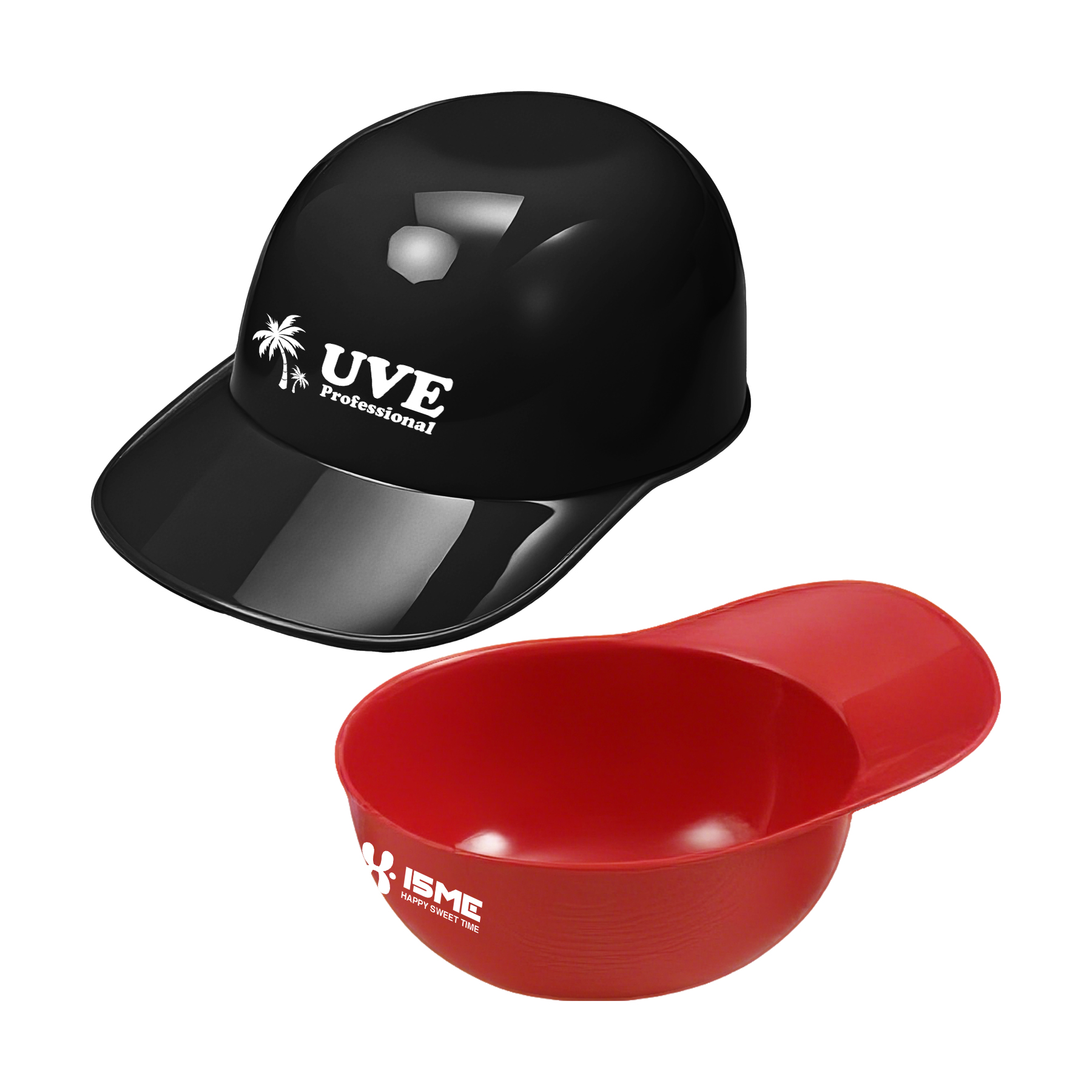 Mini Baseball Helmet Ice Cream Bowls - Bowls