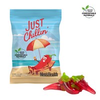 4 oz. ECO-Digibag™, Compostable, Red Hot Chili Pepper Gummies