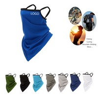 Outdoor Face Mask Scarf with Ear Loops - Masks