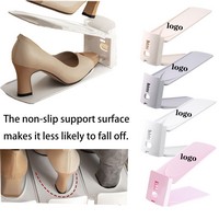 Double-layer Shoe Rack With Three Adjustable Positions - Racks, Organizers