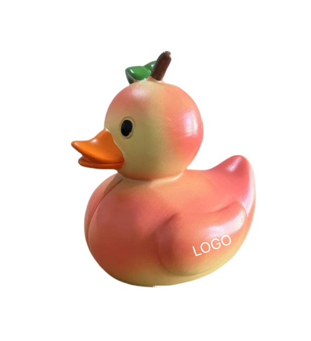 Adorable Fruit Duck Series Resin Figurine Collection High-Aesthetic "Spud-Style" Fruit - Figurines, Decorations