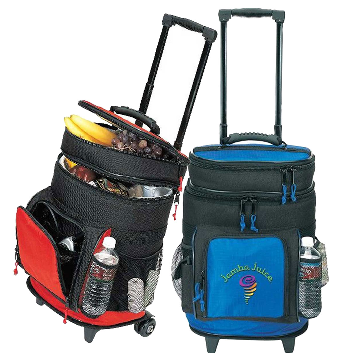 Deluxe Ripstop Rolling Cooler (13"x18"x10½") - Coolers, Bags