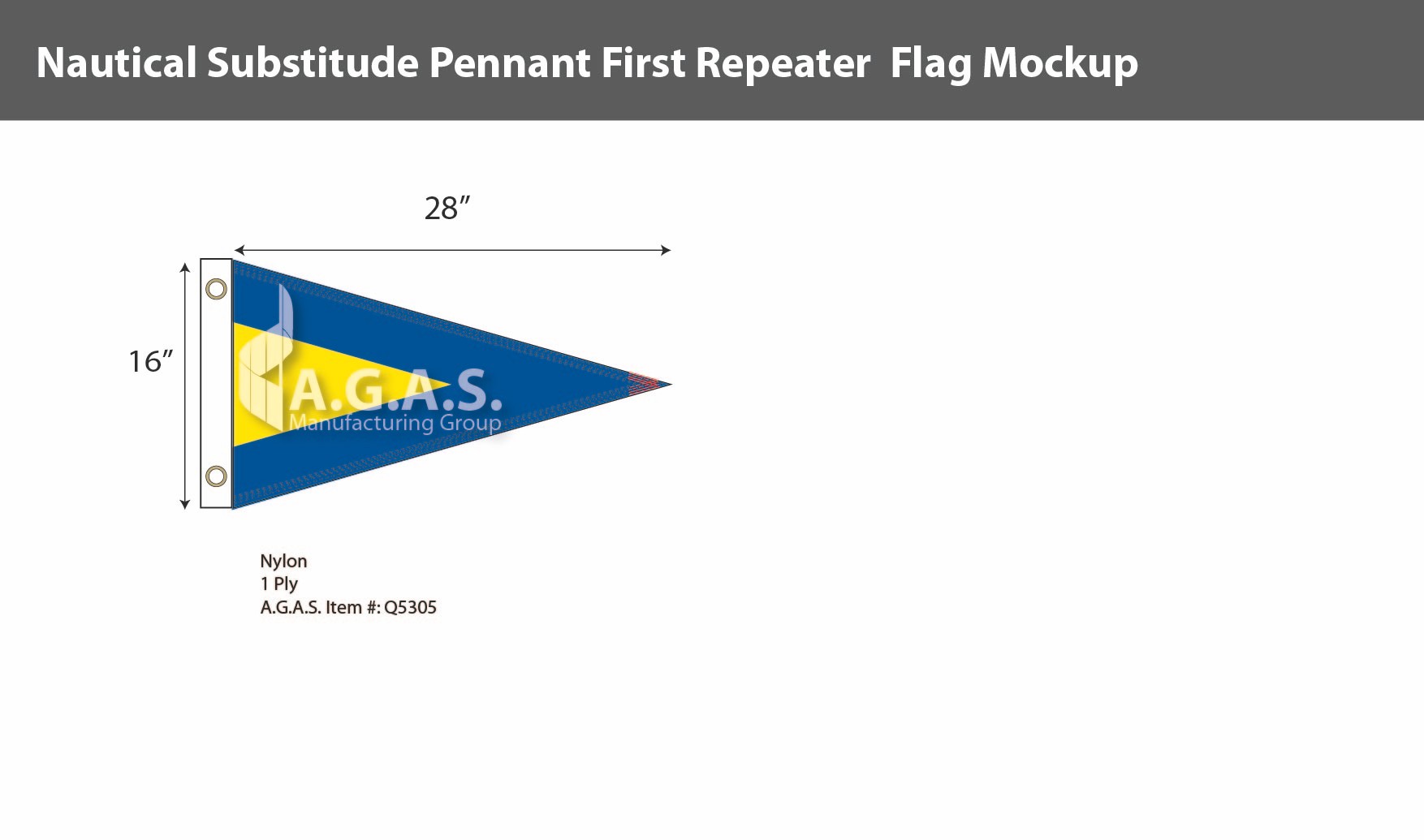 First Repeater Deluxe Flags 16x28 inch - Flags