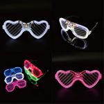 LED Shutter Party Colourful Glasses
