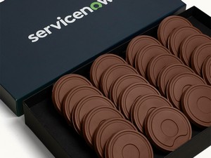 Ultimate 24-Piece Chocolate Shortbread Cookie Gift Set with Luxury Custom Packaging