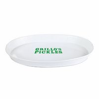 BREKX Kingston Hammered Tray White - Trays, Cases