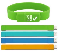 64 GB Wristband USB Flash Drive - Flash Drives, Wristbands