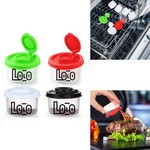 Mini Plastic Salt and Pepper Shakers Set