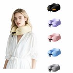Custom Memory Foam U Shaped Travel Neck Pillow W/ Storage Case