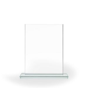 Acclaim Glass Rectangle with Base, Large