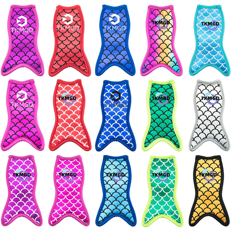 Mermaid Ice Pop Sleeves for Cold Treats - Sleeves