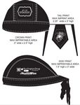 Pre-Dyed Solid Colors Hav-A-Danna® Bandanna Skull Cap Headwear