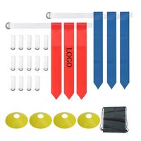 Sports Flag Football Set W/Storage Bag - Flags, Belts