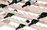 Modularack® Pro Natural Beige Double-Deep Fixture (168 Bottle Rack)