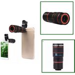 Optical Phone Telescope w/12x Zoom Lens