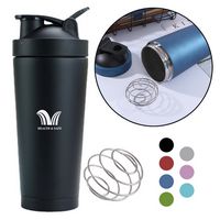 Insulated Stainless Steel Sports Shaker Bottle - Bottles