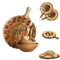 Wooden Egg Platter - Trays