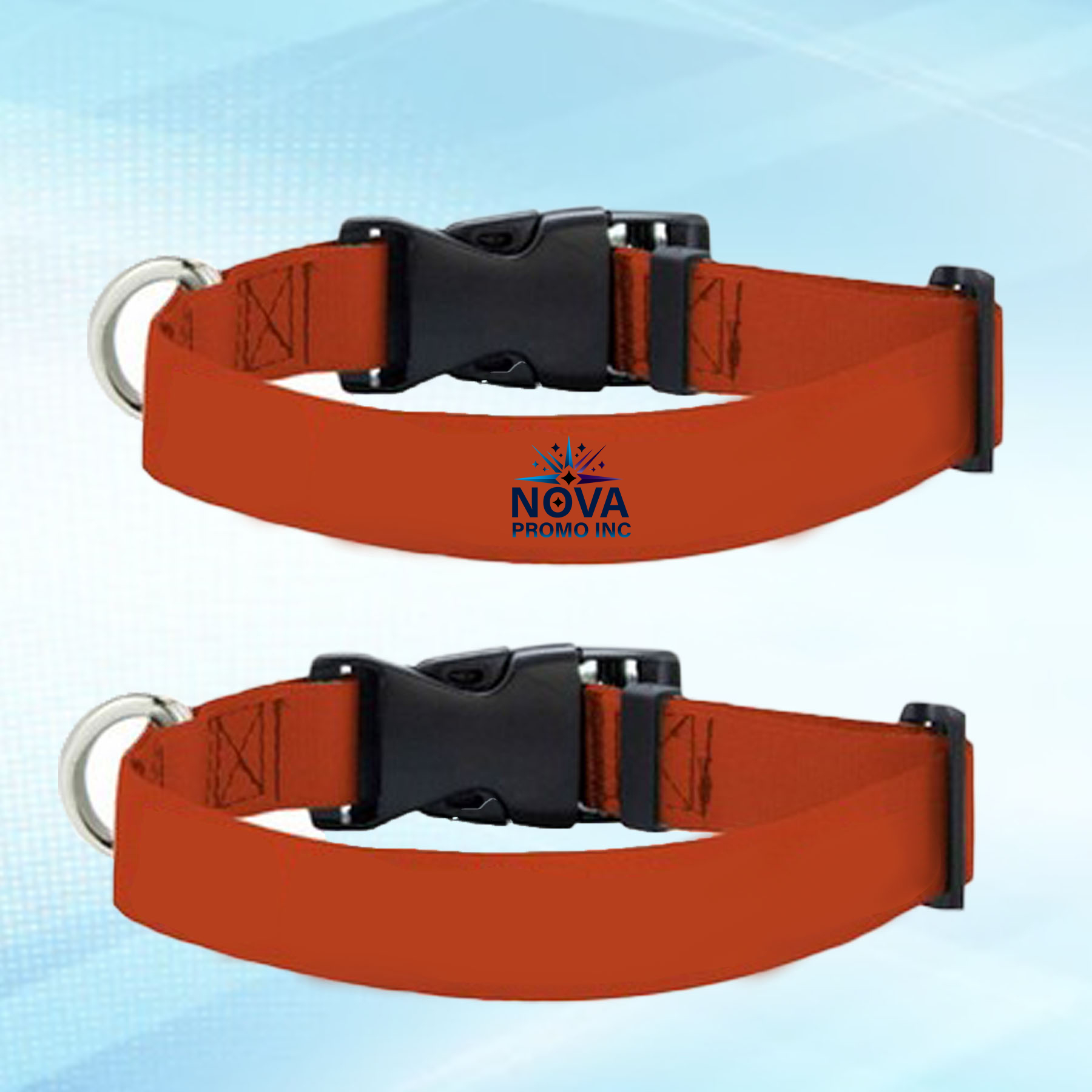 5/8-Inch Wide by 14-Inch Long Eco-Friendly rPET Polyester Pet Collar with Buckle Release - Collars