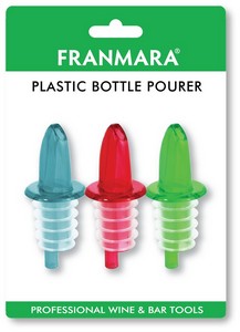 Plastic Bottle Pourer (3 on a Card)