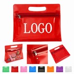 PVC Beauty Zippered Accessory Pouch