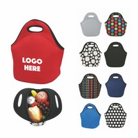 Neoprene Zipper Lunch Tote - Bags, Coolers