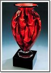 Diamond Ember Mercury Vase w/o Marble Base (4.25"x8")