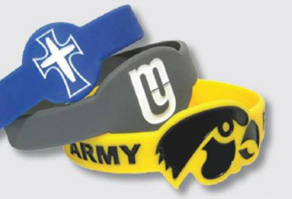 3/4'' Custom Shaped Wristband - Wristbands