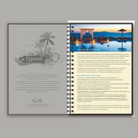 Full Color Insert Sheet for Wire-Bound Journal, Planner or Book (Large) - Notebooks, Journals