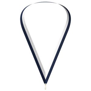Blue & White Neckband (7/8" x 34")