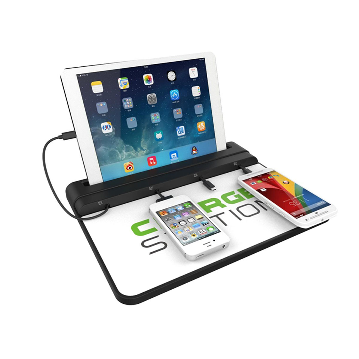 Multi-Device Desktop Charging Station for Cell Phone - Chargers