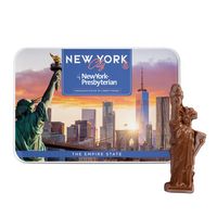 Gift Tin with Statue of Liberty Chocolates